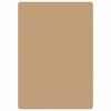 vidaXL Teppich Jute mit Latexr&uuml;cken 140x200 cm Natur