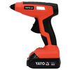 YATO High Flow Klebepistole mit 1,5Ah Li-Ion Akku 11mm 18V
