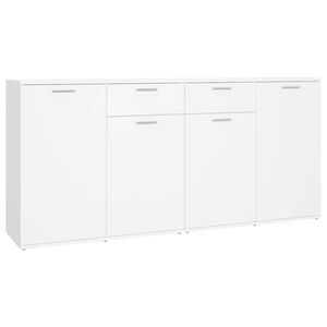 vidaXL Sideboard Wei&szlig; 160x36x75 cm Holzwerkstoff