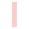 vidaXL Plissee Rosa 45x200 cm Stoffbreite 44,4 cm Polyester
