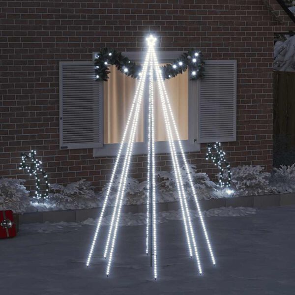 vidaXL Weihnachtsbaum-Lichterketten Indoor Outdoor 400 LEDs 2,5 m