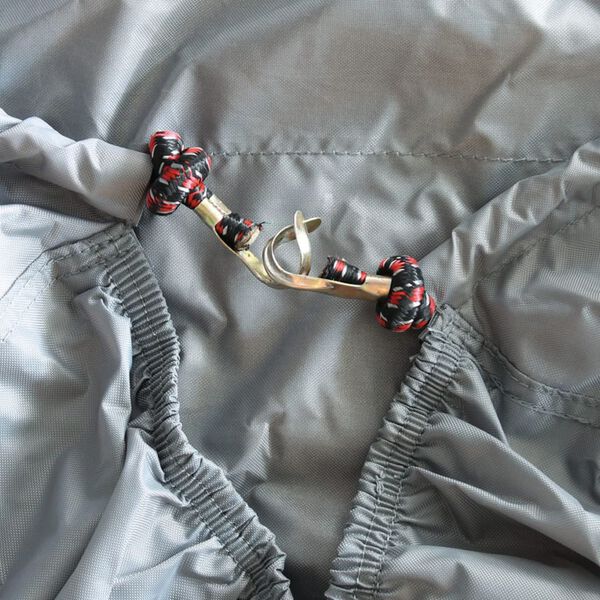 Eurotrail Fahrradabdeckung für Heckträger 2 Fahrräder