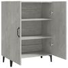 vidaXL Sideboard Betongrau 70x34x90 cm Holzwerkstoff