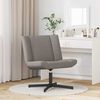vidaXL Drehstuhl Taupe 63 x 75 x 76 cm Stoff