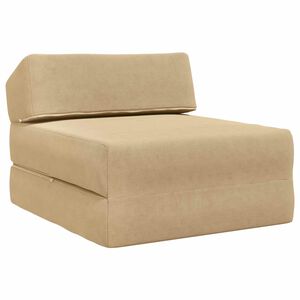 vidaXL Klappsofa Bett Gr&uuml;n Grau 60 x 70 x 41 cm Stoff