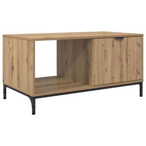 vidaXL Couchtisch Artisan-Eiche 90 x 49 x 46 cm Holzwerkstoff