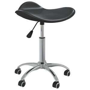 vidaXL B&uuml;rostuhl Schwarz Kunstleder