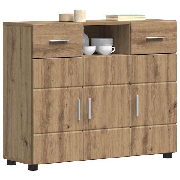 vidaXL Holzschrank Artisan-Eiche 88,5 x 30,5 x 73 cm Holzwerkstoff