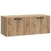 vidaXL Wandmontierter TV-Schrank 78,5 x 31 x 30 cm Artisan-Eiche