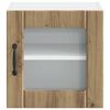 vidaXL K&uuml;chenschrank 2 pcs Artisan-Eiche 40 x 31 x 40 cm Holzwerkstoff
