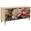 vidaXL TV-Schrank BORNE 102 x 33 x 50 cm Sonoma Holzwerkstoff
