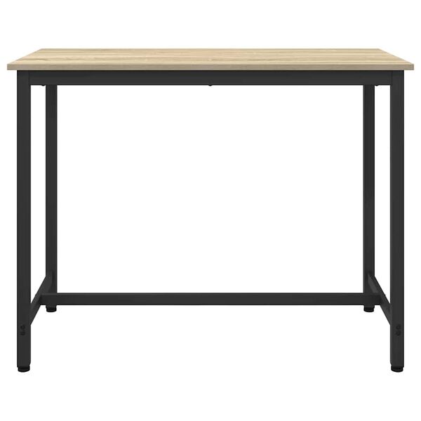 vidaXL Tisch Sonoma-Eiche 100 x 50 x 76,5 cm Ingenieure Holz und Stahl