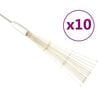 vidaXL Feuerwerkslichter 10 Stk. Weihnachtsdeko Warmwei&szlig; 20cm 1400LEDs