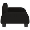 vidaXL Kindersofa Schwarz 50x40x30 cm Stoff