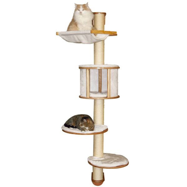 Kerbl Wandkratzbaum Dolomit 168 cm Wei&szlig; 81500