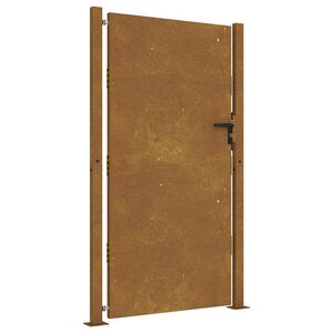 vidaXL Gartentor 100x200 cm Cortenstahl