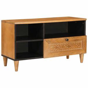 vidaXL TV-Einheiten mit Regal Hellbraun 80 x 33 x 46 cm Holzwerkstoff