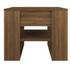 vidaXL Couchtisch Braun Eichen-Optik 55,5x55x45 cm Holzwerkstoff