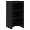 vidaXL Sideboard Schwarze Eiche 40 x 36 x 80 cm Holzwerkstoff