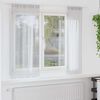 vidaXL Voile-Vorhang 2 pcs Hellgrau 175 x 140 cm Polyester