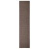 vidaXL Teppich Natur Sisal 66x300 cm Braun