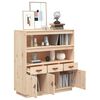 vidaXL Highboard 100x40x108,5 cm Massivholz Kiefer