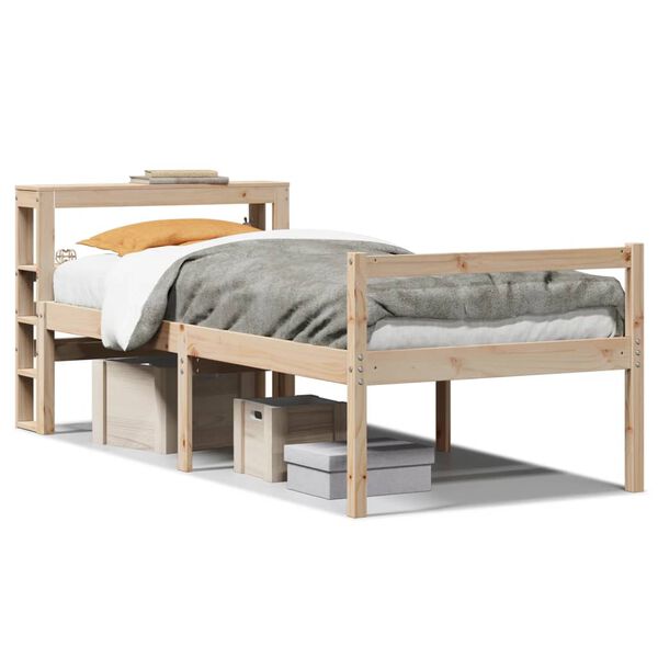 vidaXL Seniorenbett mit Kopfteil ohne Matratze 90x190 cm