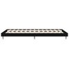 vidaXL Bettgestell Schwarz 75x190 cm Holzwerkstoff