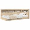 vidaXL B&uuml;cherregal-Bett Sonoma-Eiche 75 x 190 cm Holzwerkstoff