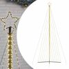 vidaXL LED Weihnachtsbaum 789 LEDs Warmwei&szlig; 476 cm