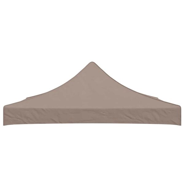vidaXL Partyzelt-Dach 3x3 m Taupe 270 g/m²
