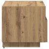 vidaXL Nachttisch 2 pcs Artisan-Eiche 40 x 39 x 37 cm Holzwerkstoff