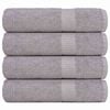 vidaXL Handt&uuml;cher FROGN 4 Stk. Grau 50x100 cm 360 g/m&sup2;
