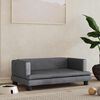 vidaXL Hundebett Dunkelgrau 80x45x30 cm Samt