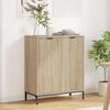 vidaXL Sideboard Sonoma-Eiche 69,5 x 33 x 82 cm Holzwerkstoff