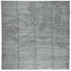 vidaXL Teppich Shaggy Hochflor Modern Gr&uuml;n 160x160 cm