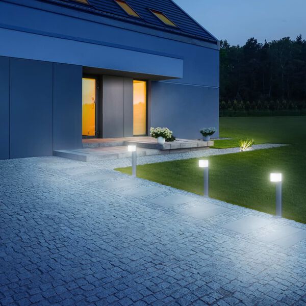 Steinel Sensor-Pollerleuchte "GL 80 LED IHF CUBO" Anthrazit 055479