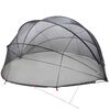 vidaXL Pool-Dome Schwarz 546 x 516 x 250 cm