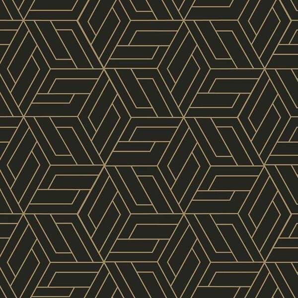 DUTCH WALLCOVERINGS Tapete Cobra Schwarz