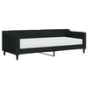 vidaXL Tagesbett mit Matratze Schwarz 80x200 cm Stoff