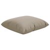 vidaXL Sofakissen 4 Stk. Taupe 50x50 cm Stoff