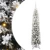vidaXL Künstlicher Weihnachtsbaum mit 300 LEDs mit Ständer Grün 180 cm