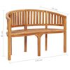 vidaXL 4-tlg. Garten-Lounge-Set Massivholz Teak