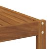 vidaXL Outdoor-Sofagarnitur 9 pcs Natur Massivholz Akazie