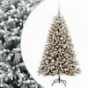 vidaXL K&uuml;nstlicher Weihnachtsbaum mit Kugel 240 cm 300 LEDs