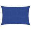 vidaXL Sonnensegel 160 g/m&sup2; Blau 2x2,5 m HDPE