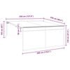 vidaXL Einziehbare Markise Creme 350 x 250 cm Polyester und Aluminium