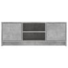 vidaXL TV-Schrank Betongrau 102x30x37,5 cm Holzwerkstoff