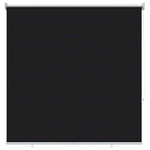 vidaXL Au&szlig;en-Rollos mit UV-Schutz Schwarz 100 x 230 cm (B x H)