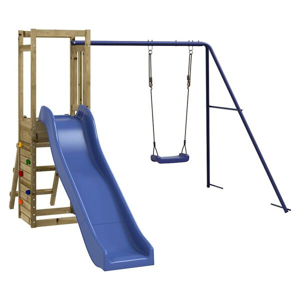 vidaXL Spielturm Impr&auml;gniertes Kiefernholz